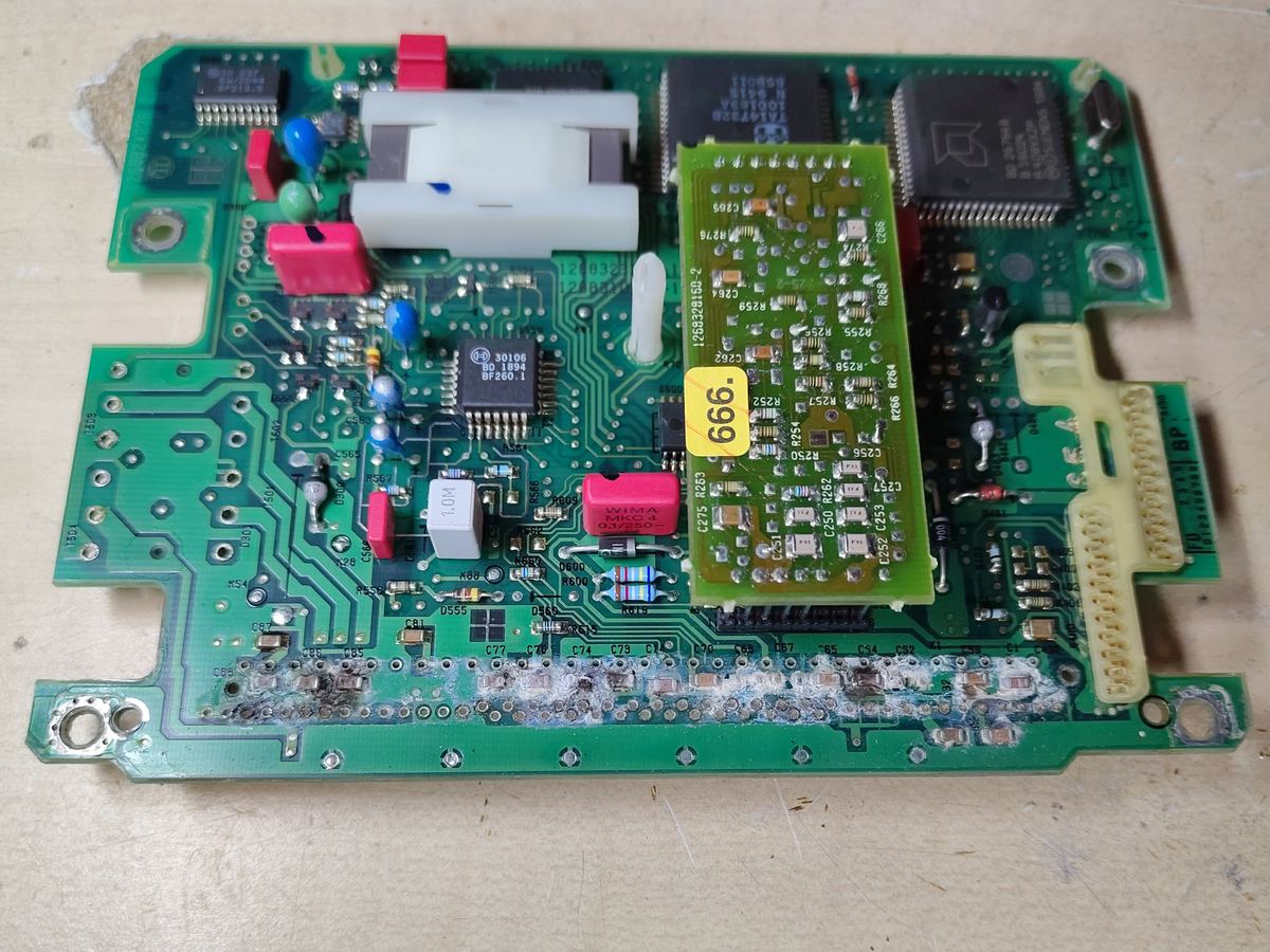 Calculateur moteur - r&eacute;paration oxydation